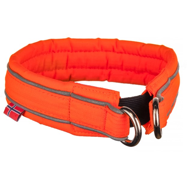 Non-Stop Dogwear Safe Collar, hundehalsbånd Oransje