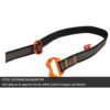 Non-Stop Dogwear Touring Bungee Leash Adjustable Justerbart Hundekobbel