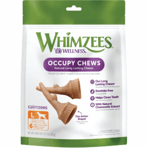 Whimzees Occupy Antler Dental Vegetar Tygg i pose