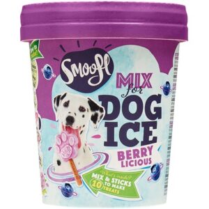 Smoofl Dog Ice Mix Hundeiskrem Blåbærsmak