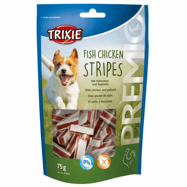 Trixie Premio Strimler kylling og fisk 75g